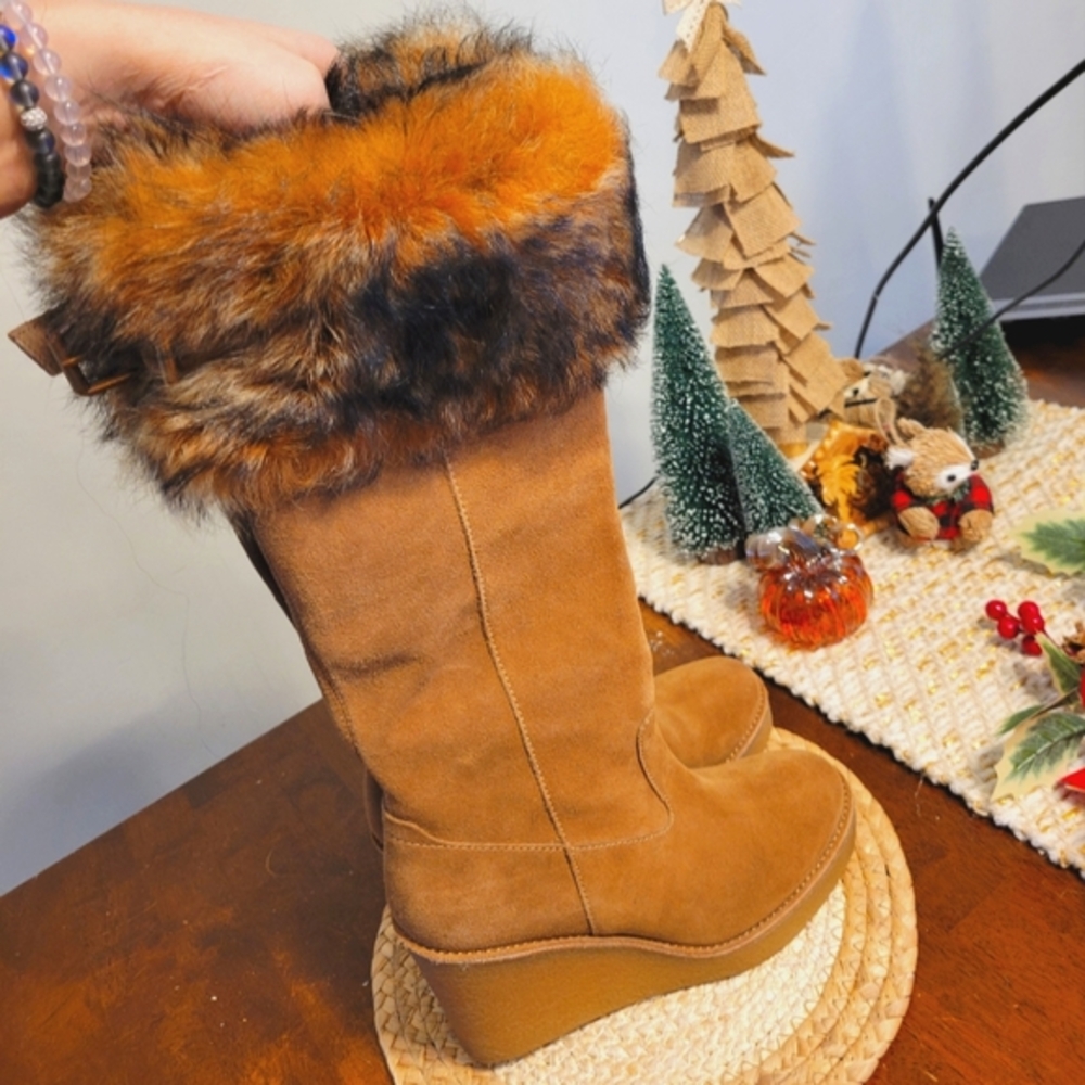 Suede Ugg Wedges